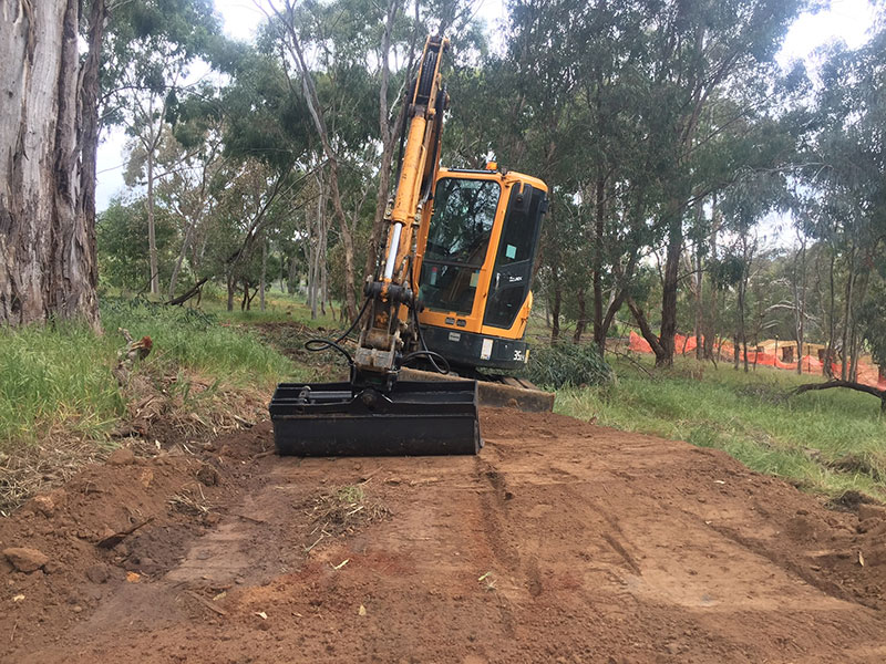 Excavation contractor Central Victoria