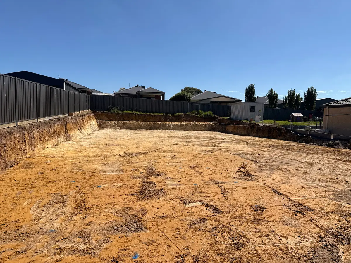 Site cuts and earthworks Central Victoria